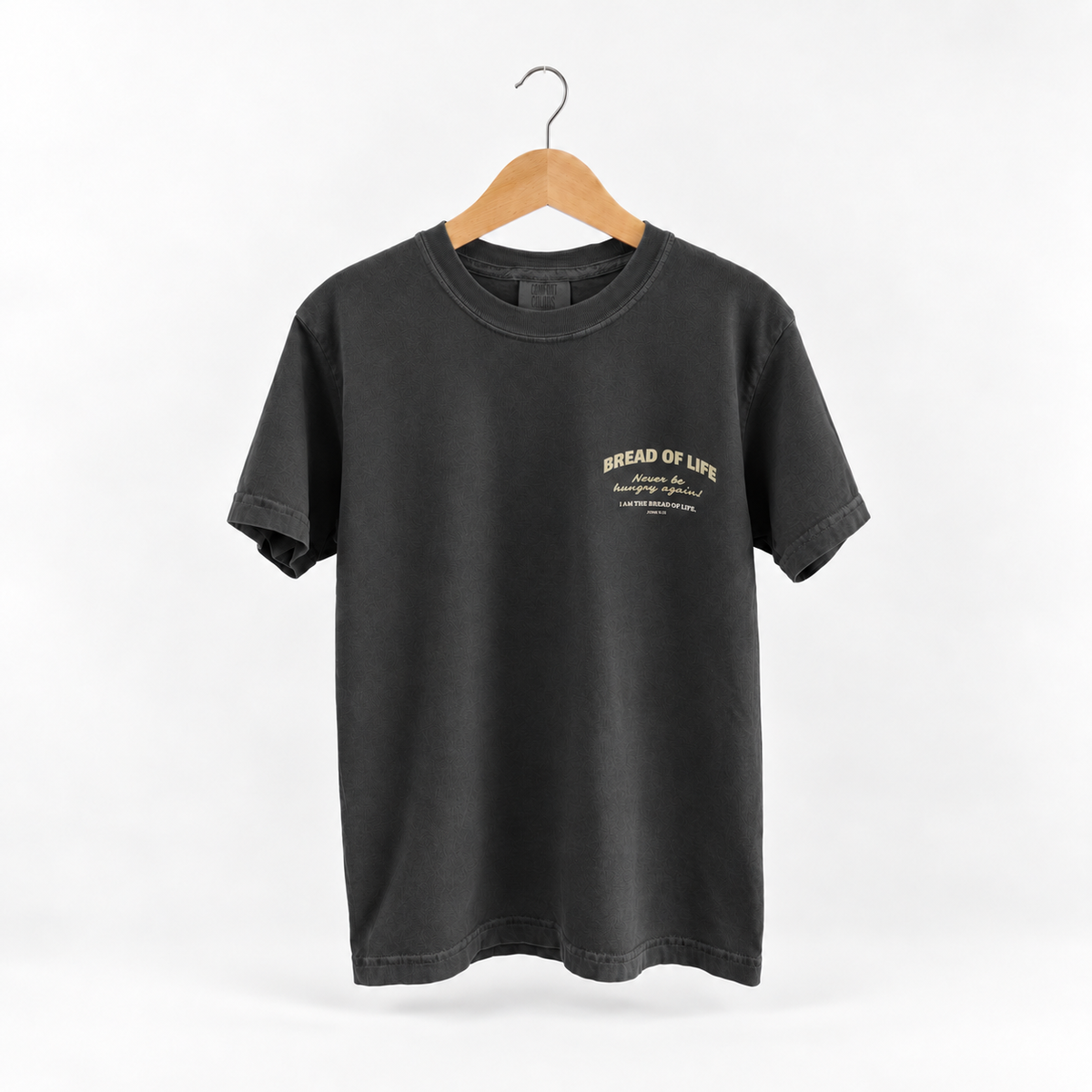 Unisex Bread of Life Graphic Tee – Pepper