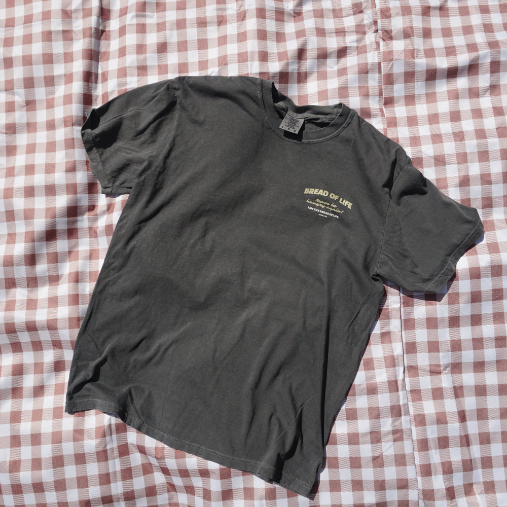 Unisex Bread of Life Graphic Tee – Pepper