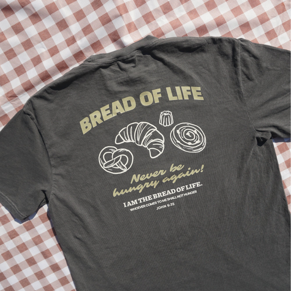 Unisex Bread of Life Graphic Tee – Pepper