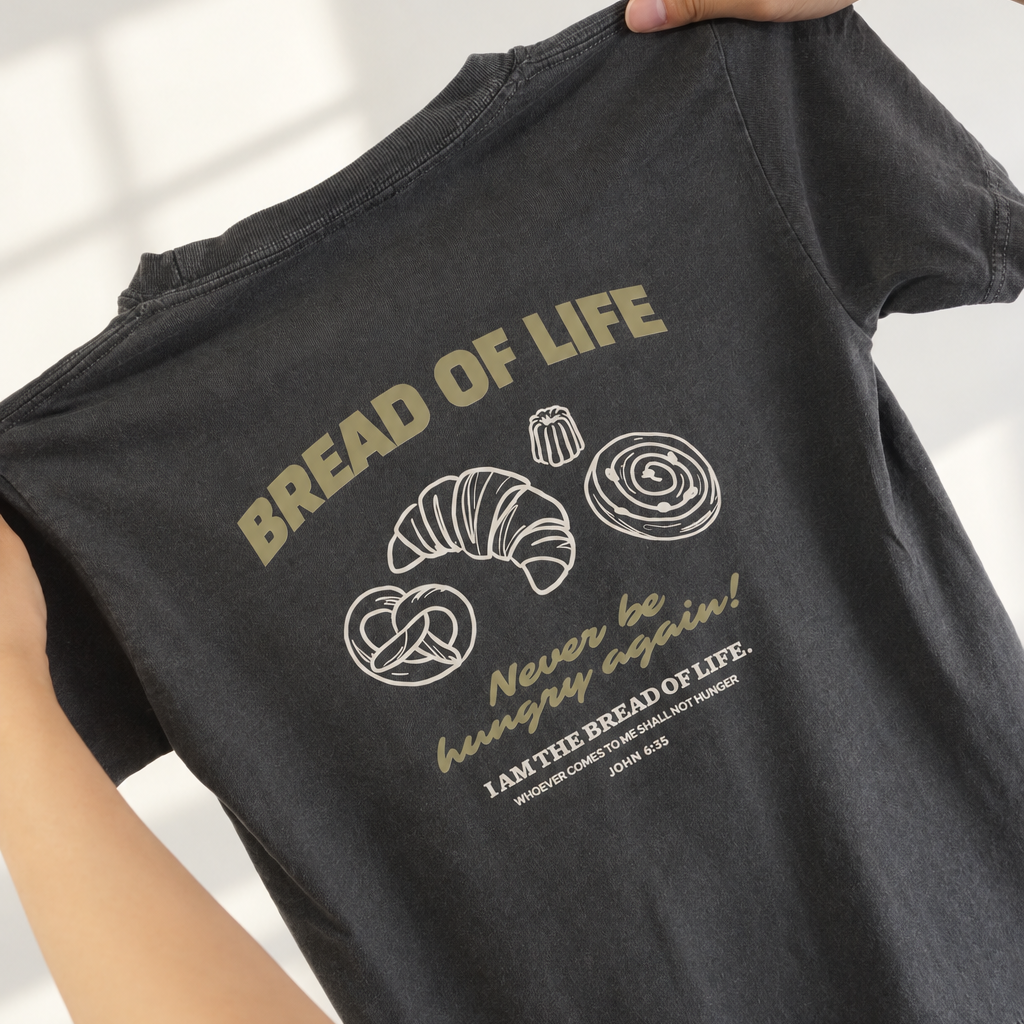 Bread of Life Graphic Tee – Pepper (Youth)
