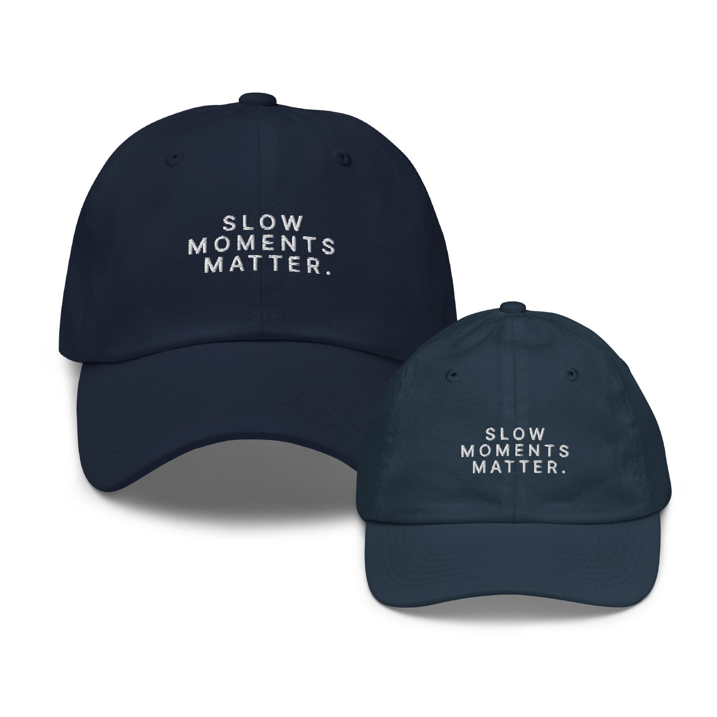Slow Moments Matter Mom & Mini Matching Hat Set